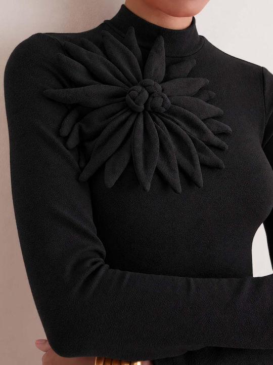 Maxikleid Schwarz