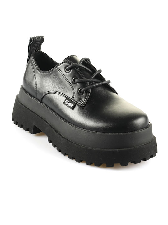 Buffalo Women's Loafers in Black