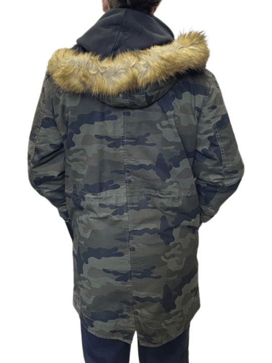 Winterparka Camouflage
