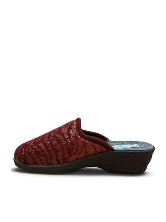 Women's Winter Slippers Burgundy