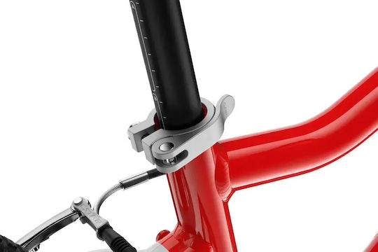 16" Детско Колело BMX Червено