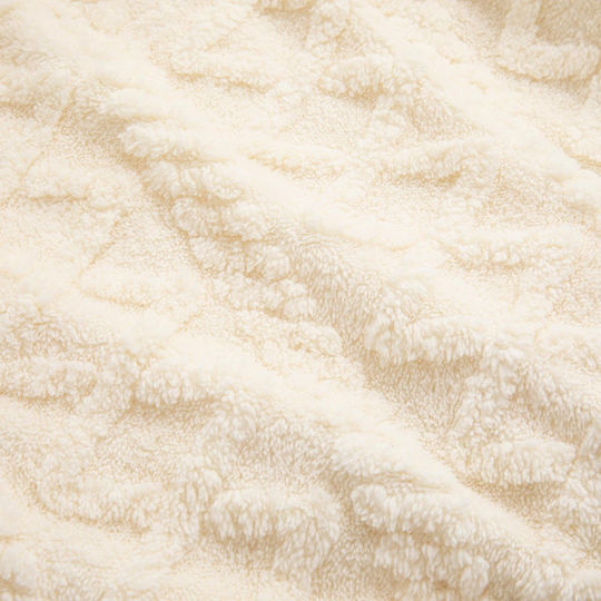 L-c Edgar Σετ Κουβέρτα Fleece Υπέρδιπλη 220x240εκ. Natural