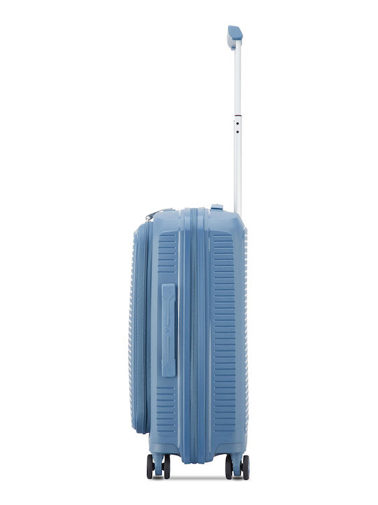 Roncato Hard Cabin Suitcase Black Height 55cm
