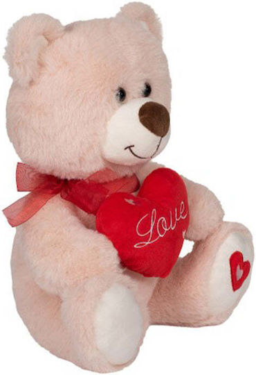 Fun World Valentine's Day Teddy Bear Plush Toy 30 cm