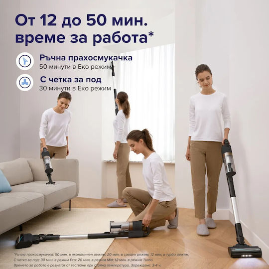 Levoit LVAC-200 Rechargeable 2 in 1 Stick & Handheld Vacuum 22.2V White