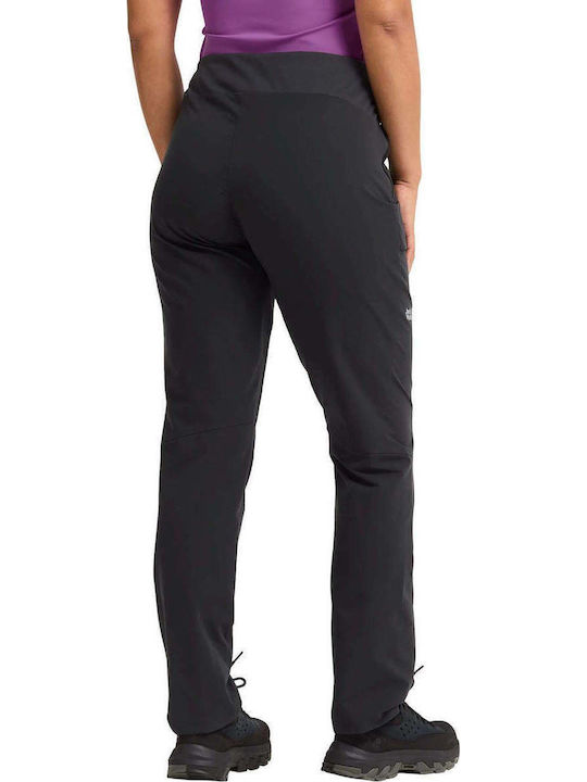 Jack Wolfskin Pantaloni Lungi de Drumeție pentru Femei, Negri