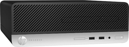 HP Prodesk 400 G4 SFF + 24" Monitor Refurbished Grade A (Core i5-6500/8GB/256GB SSD/No OS)