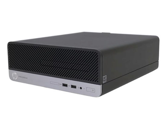 HP Prodesk 400 G4 SFF + 24" Monitor Refurbished Grade A (Core i5-6500/8GB/256GB SSD/No OS)