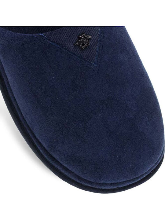 Geschlossene Herren Hausschuhe Blau