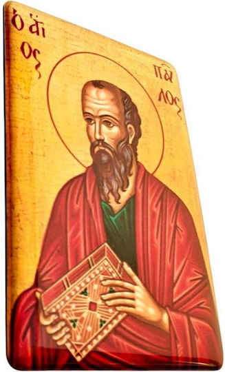 Sfântul Pavel Icoană Magnet Email 8x5,5 cm