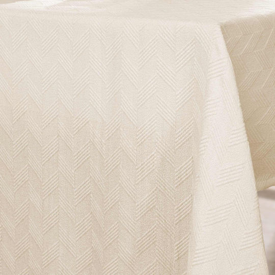 Tablecloth L-c Elyse Natural 140x240cm