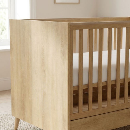 Casababy Beiges Babybett mit Matratze Casababy Beiges Babybett mit Matratze