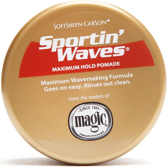 Softsheen Carson Sportin'waves Pomade για Ελαφρύ Κράτημα & Φυσικό Αποτέλεσμα 99.2gr