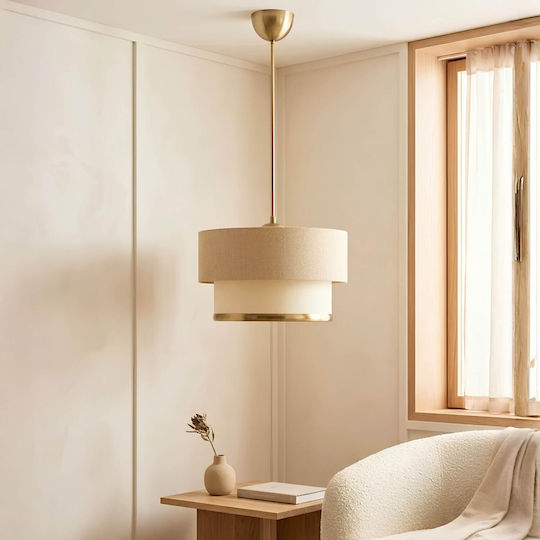 Pakketo Lembar Κρεμαστό Φωτιστικό Μπεζ 30x30x20εκ. Pakketo Lembar Κρεμαστό Φωτιστικό Μπεζ 30x30x20εκ.