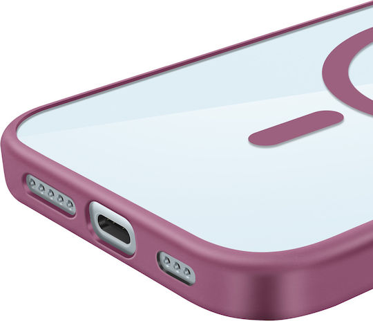 Zanaé Magsafe Case Iphone 15 Flexible Bumper Raised Camera Rim Purple