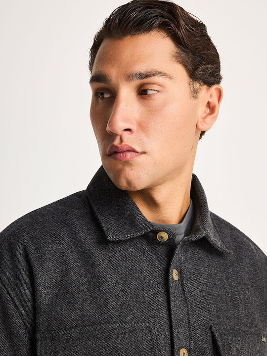Μακρυμάνικο Overshirt Anthracite