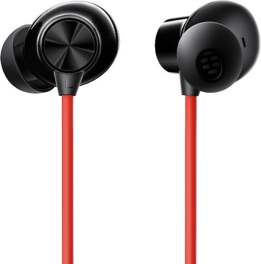 OnePlus In-ear Bluetooth Handsfree Ακουστικά Κόκκινα