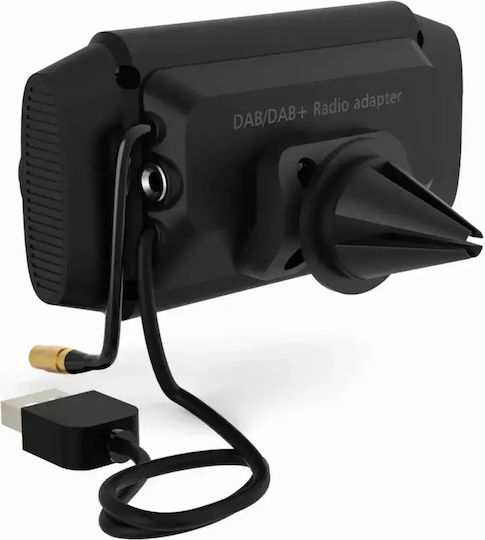 Albrecht Receptor DAB Sistem Audio Auto 27155