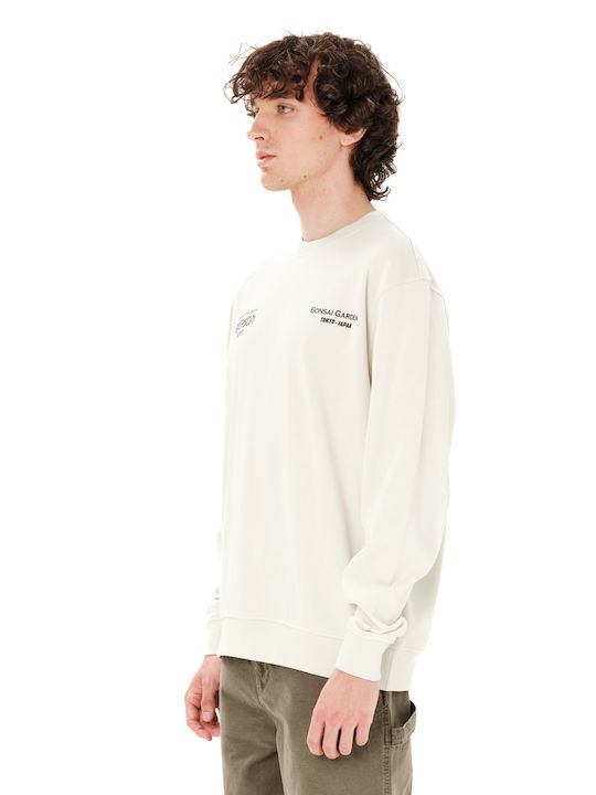 Emerson Sweatshirt Clay White