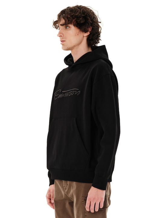 Emerson Hooded Sweatshirt Black