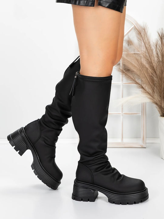 Damenstiefel Schwarz