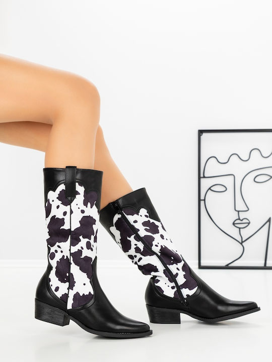 Damenstiefel Schwarz