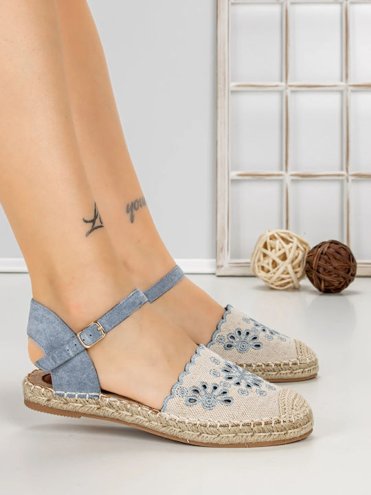 Damen-Espadrilles in Blau