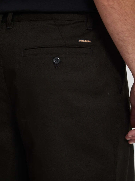Billow Herren-Chinohose Loose Fit Schwarz