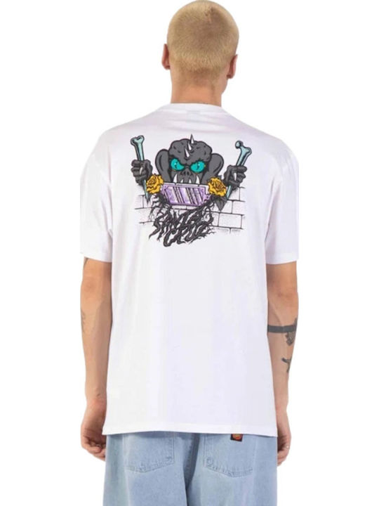 Santa Cruz Rankine Monster T-shirt White SCA-TEE-14010