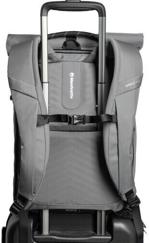 Schwarzer Kamerarucksack f\u00fcr Fotoapparate