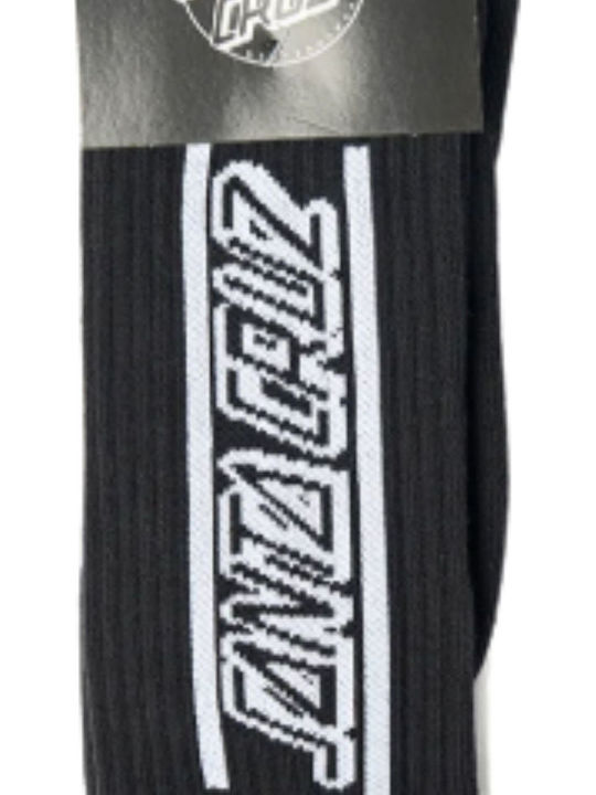 Santa Cruz Finish Line Christmas Socks Black 2Pack