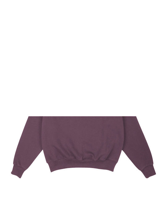 Maroon Washed Sweatshirt