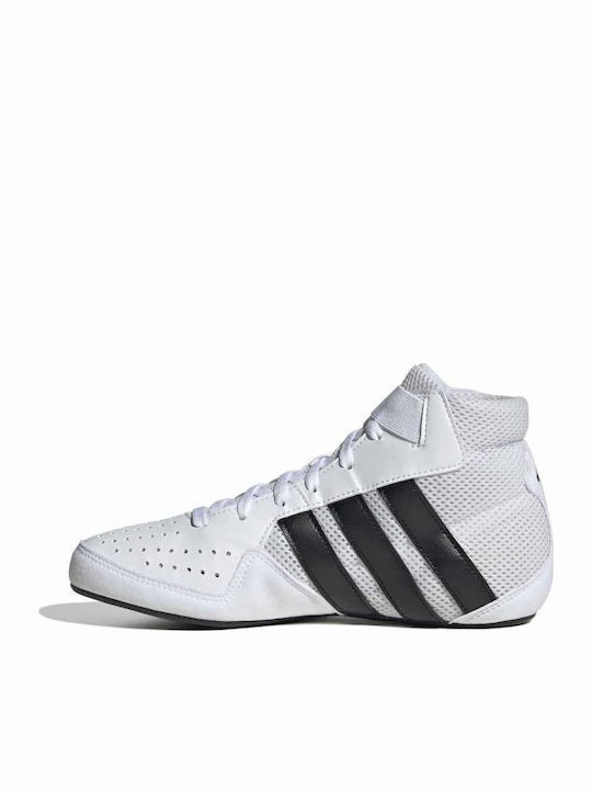 adidas Hvc Plus High Kids Boxing Shoes White