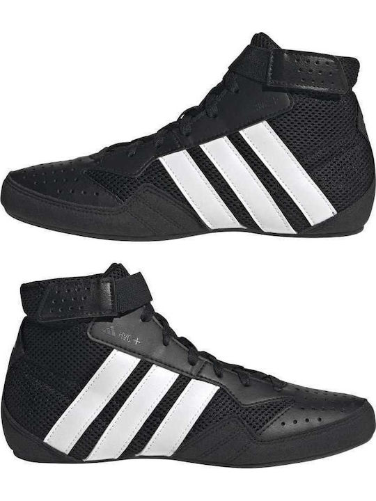 adidas Hvc Plus Hohe Kinder-Boxschuhe Schwarz