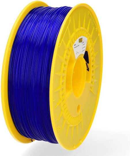 PCTG 3D Printer Filament 1.75mm Transparent Blue 1kg