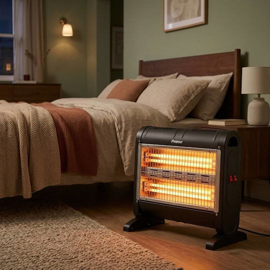 Primo PRQH-81051 810051 Heizung Quarz mit Thermostat 1600W
