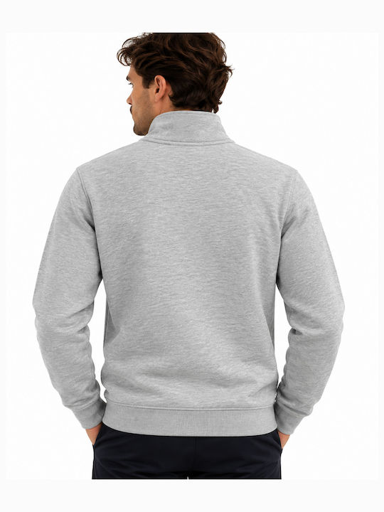 Grey Melange Cardigan