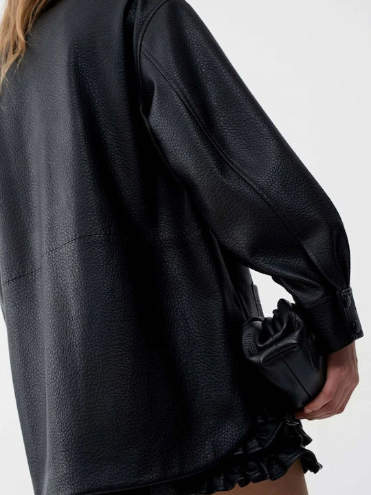 Women's Black Overshirt