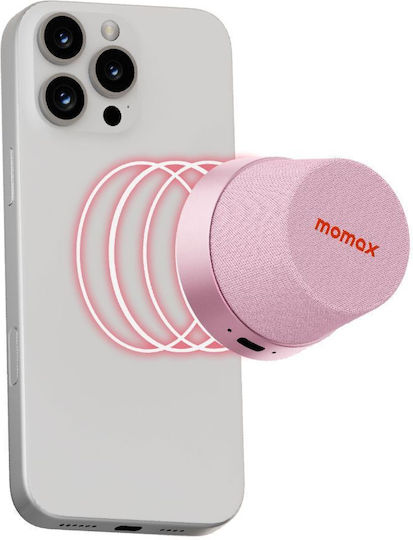 1-Vibe Go Ηχείο Bluetooth 3W με Διάρκεια Μπαταρίας έως 12 ώρες Ροζ