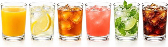 Set aus 6 Glasbechern 80 ml