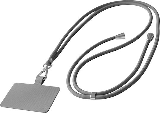 Zanaé Cordella Series Adjustable Smartphone Neck Lanyard Adapter Grey