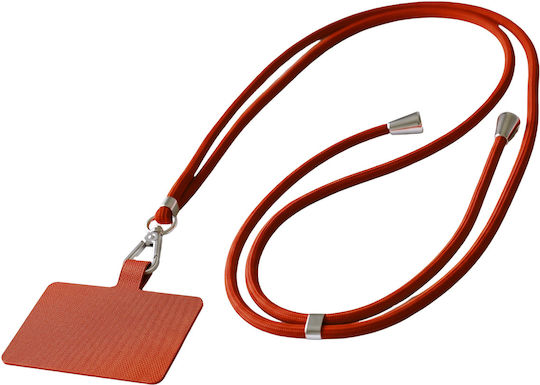 Zanaé Cordella Series Adjustable Smartphone Neck Lanyard Adapter Orange