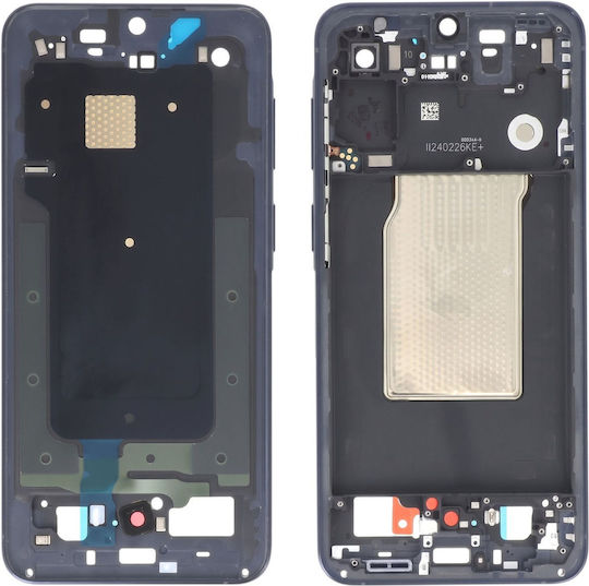 Samsung Резервна средна рамка Samsung Galaxy A57 5G Service Pack Нощносиня