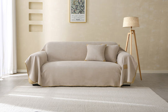 Beauty Home Σετ Ριχτάρια 2τμχ Μπεζ