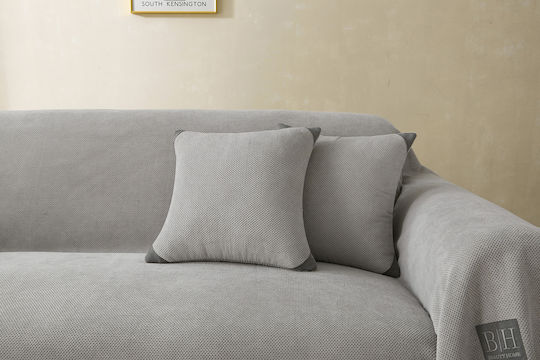 Beauty Home Σετ Ριχτάρια 2τμχ Γκρι