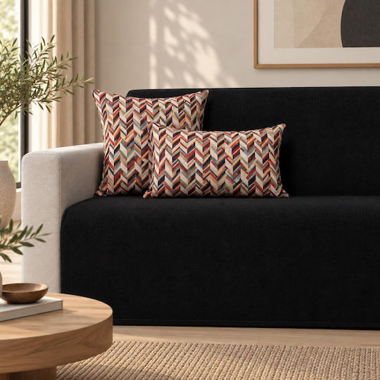 Cotone Cozy Διθέσιου Καναπέ Π170xΜ240cm Μαύρο Cotone Cozy Διθέσιου Καναπέ Π170xΜ240cm Μαύρο