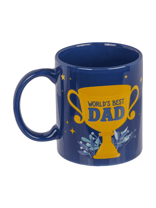 Out Blue Ανδρικό Σετ Δώρου Κούπα Κάλτσα World's Best Dad 78-8438 Μπλε
