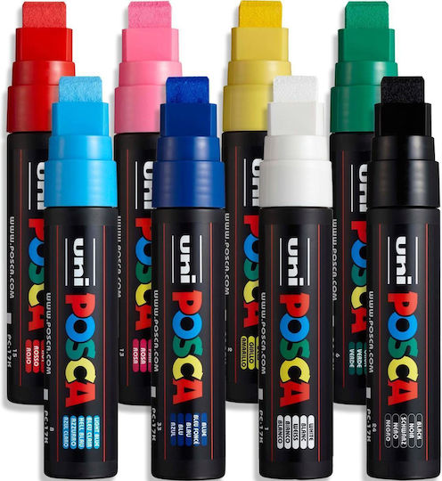 Posca Marker cu vârf lat Posca Pink 15mm