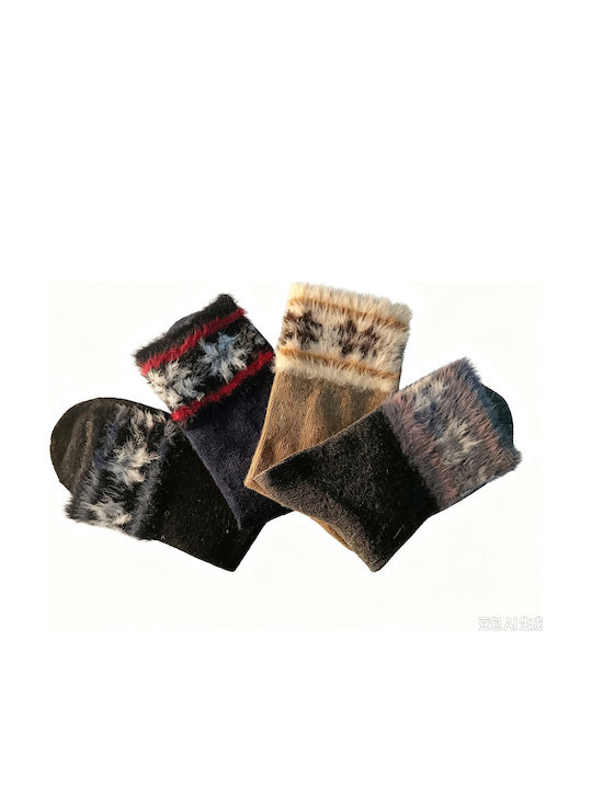 Coco&Hana Γυναικείες Κάλτσες Πολύχρωμες 4Pack