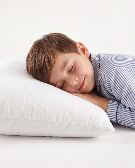 Quilted Bed Pillow Polyester 50x70cm